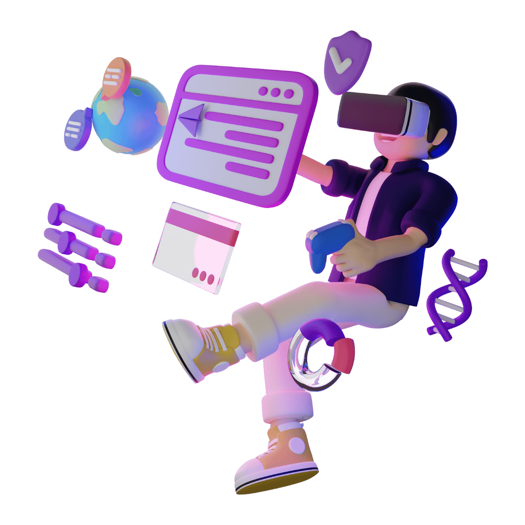 AI and technology abstract illustration