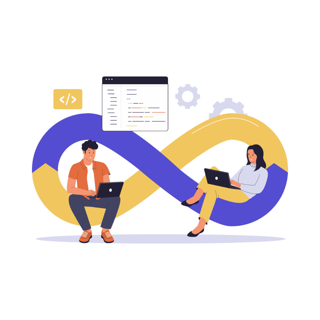 AI and technology abstract illustration