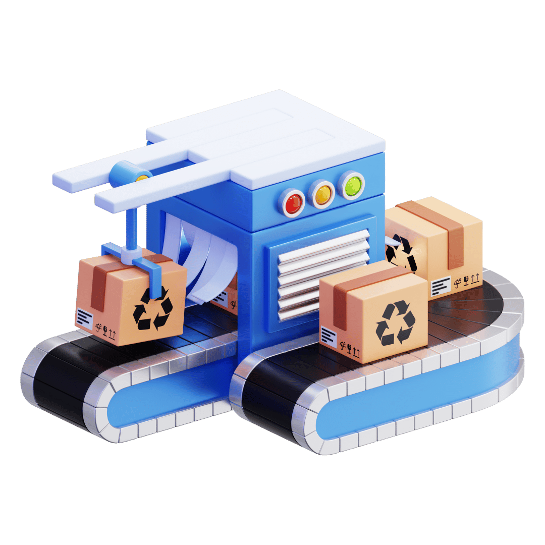 AI and technology abstract illustration