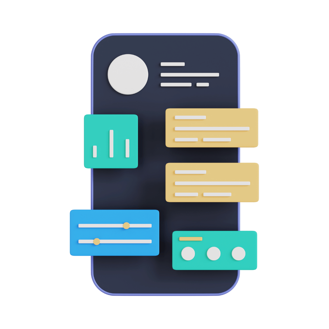 AI and technology abstract illustration