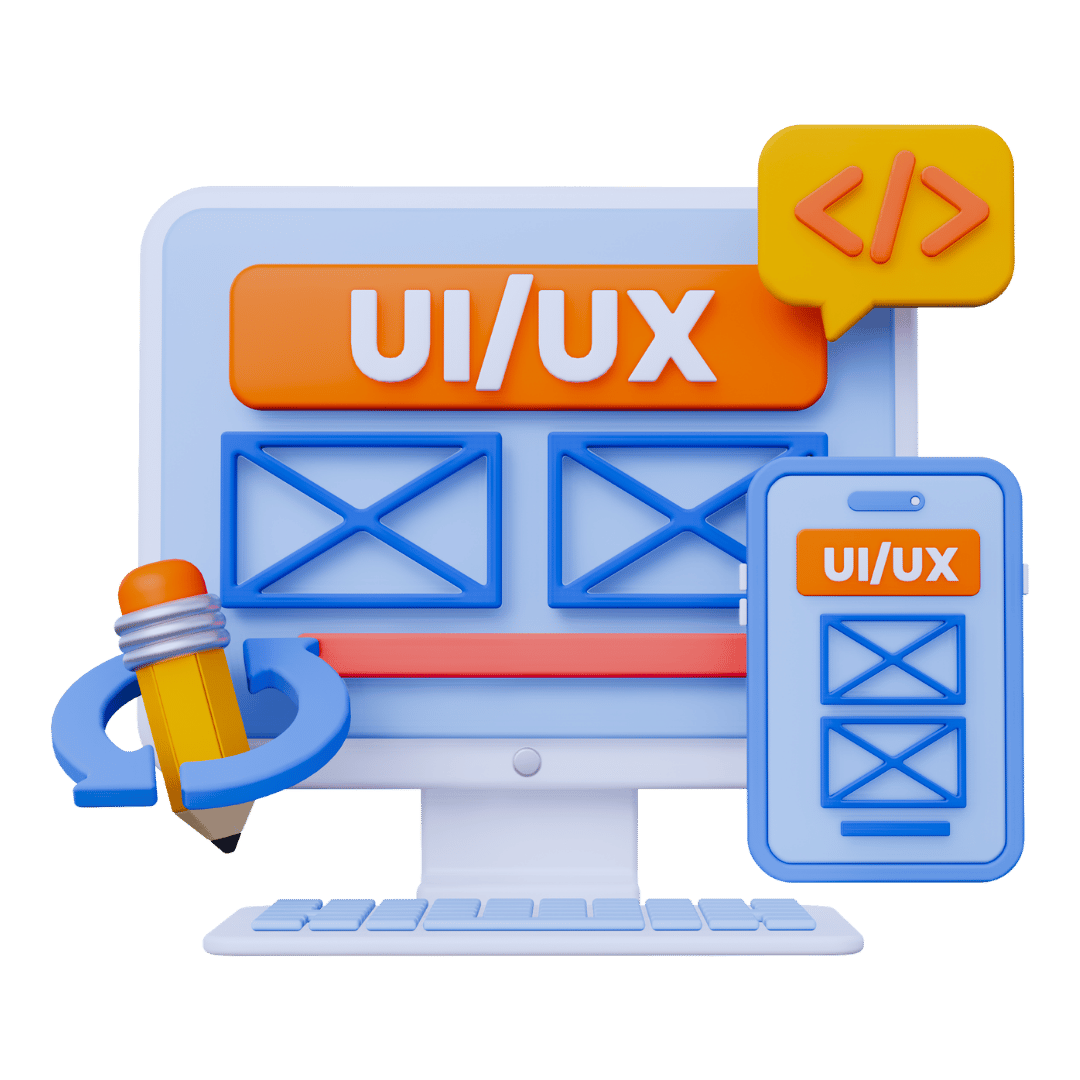 AI and technology abstract illustration