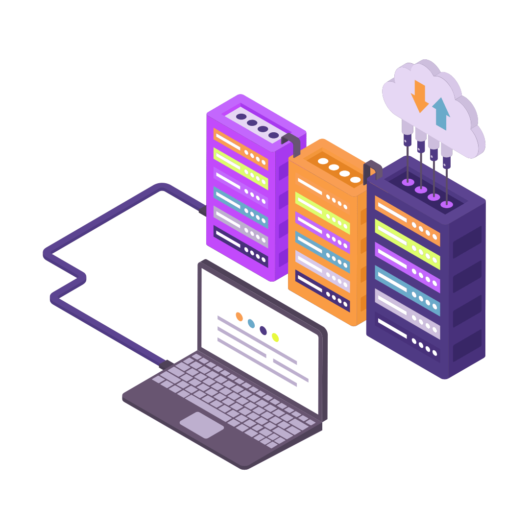 AI and technology abstract illustration